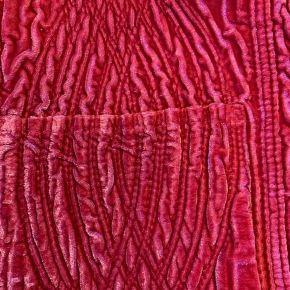 Great Cavalier by ST. PAUL Velvet Jacket Blazer Pink Women Size Small - Picture 5 of 9